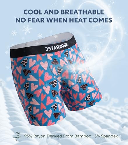 Men’s Bamboo Rayon Boxer Briefs 3 Pack Y827