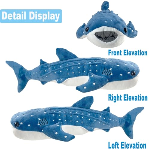 39 Inch Whale Shark Stuffed Animal Plush Toy Z208953