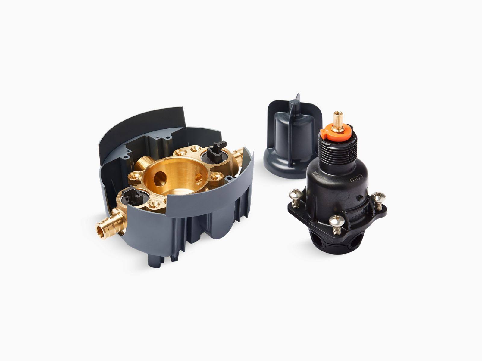 Valve Body and Pressure-Balance Cartridge Kit with PEX Expansion Connections V580