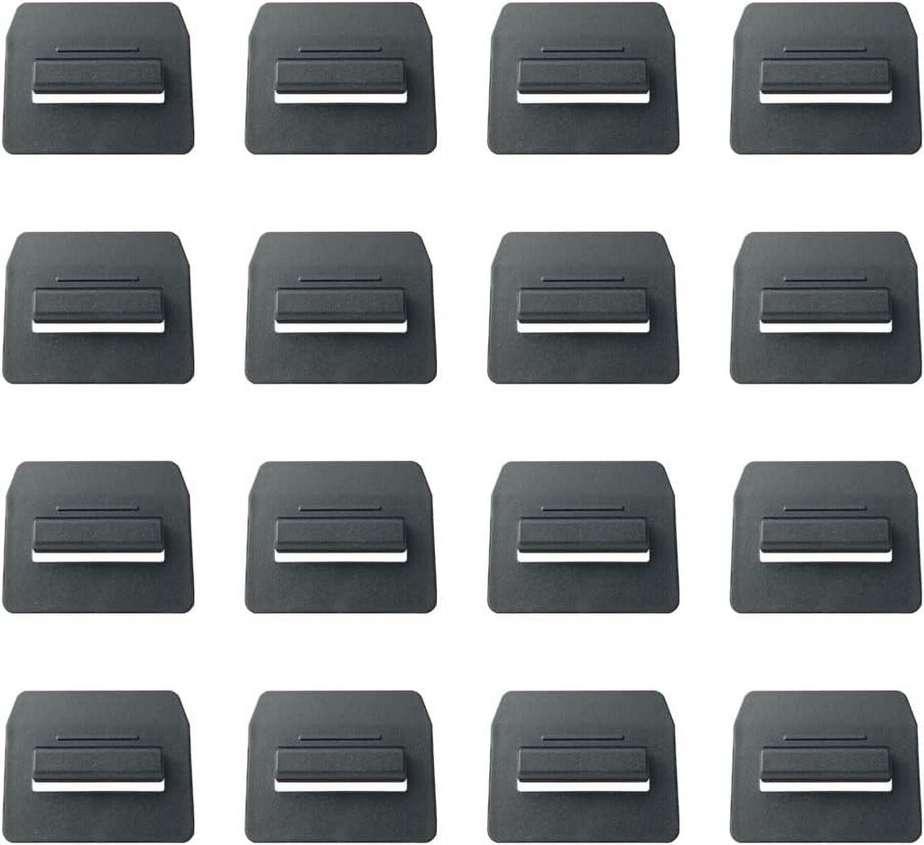 16 PCS White Sunshade Clips for Roof Shade E39515