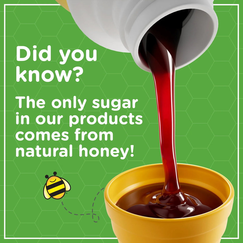 Kids Cough + Mucus Daytime with Honey, Ivy Leaf, Zinc & Elderberry, Mixed Berry, 4FL Oz G708753