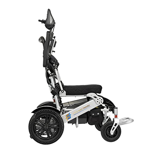 Silver Foldable Power Wheelchair E898107
