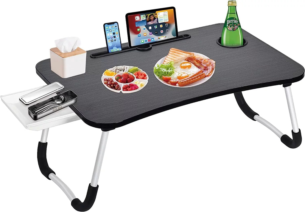 Large Portable Foldable Lap Desk with Cup Holder P434161