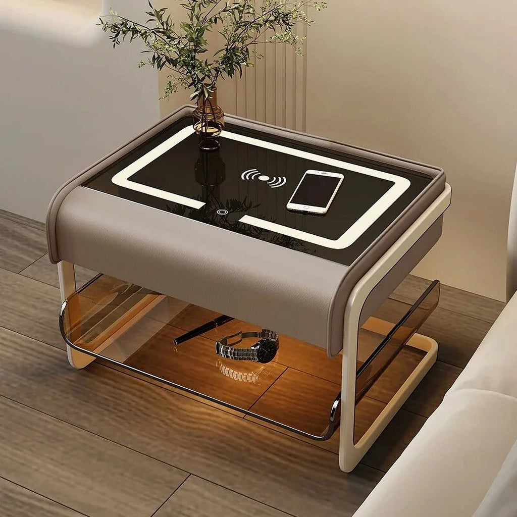 Acrylic Wireless Charging Nightstand N19588