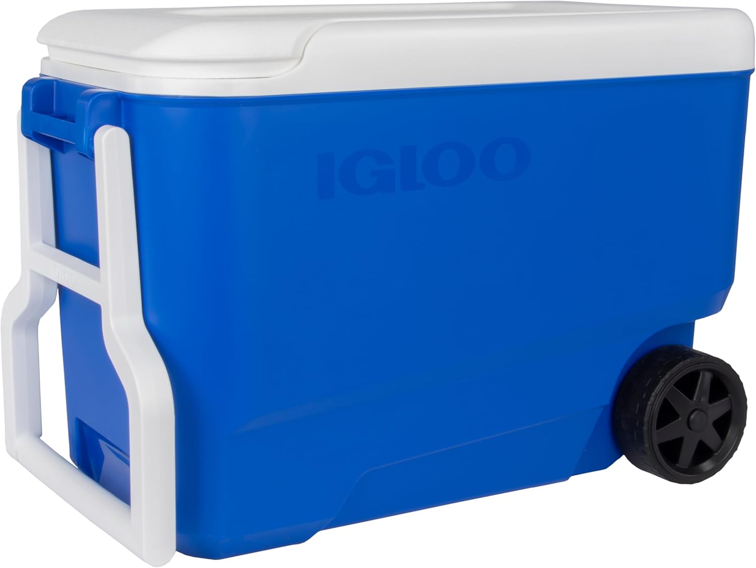 Majestic Blue White Wheelie Cool 38 Cooler F7167