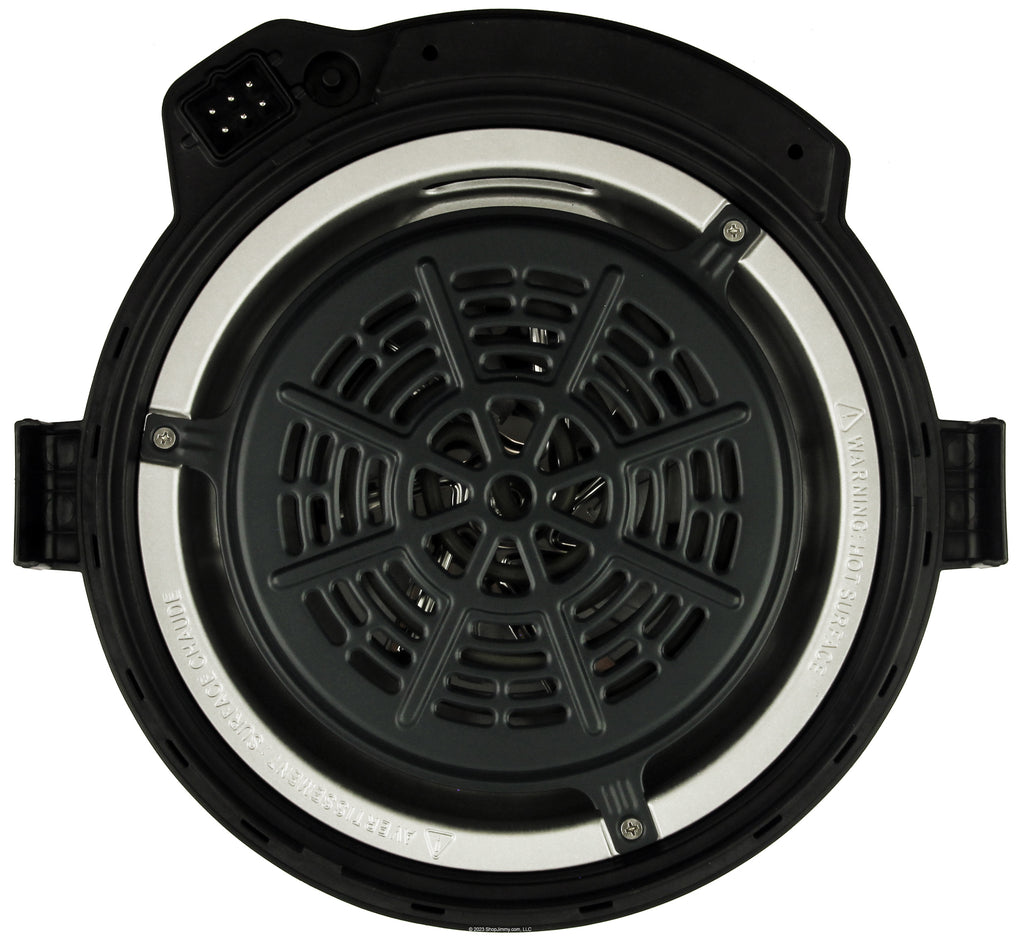 8-quart Black Air Fryer Lid V467