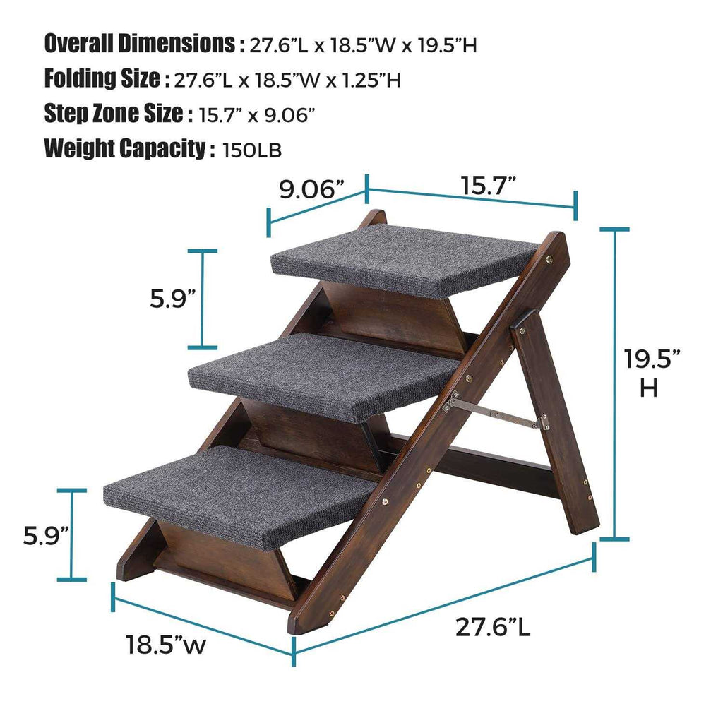 Wooden Pet Stairs I154100