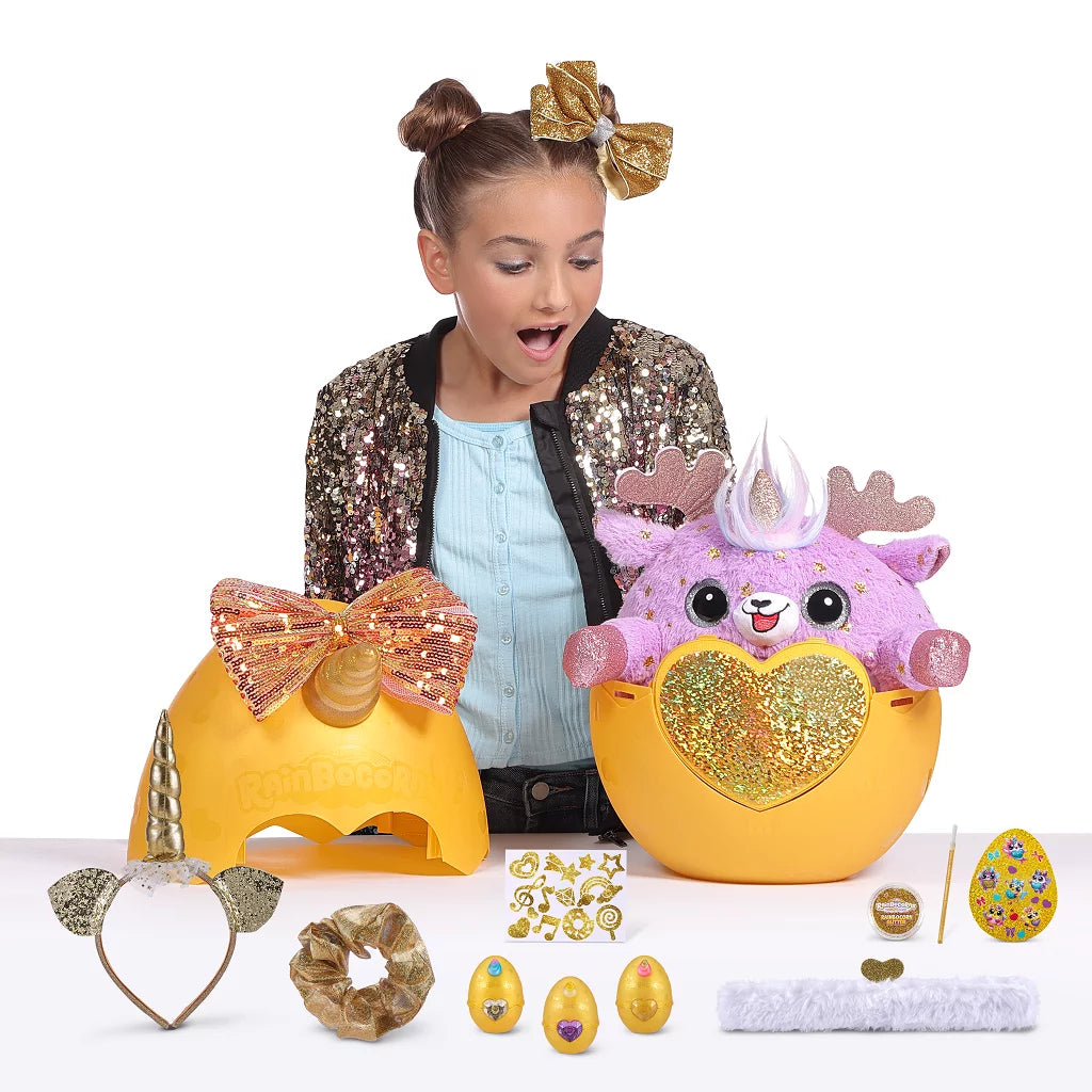 Epic Giant Golden Egg with over 25 Golden Surprises K340333