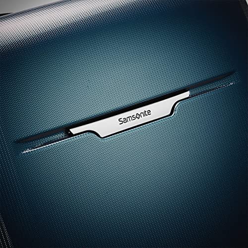 Silver Carry-On 20-Inch Hardside Expandable Luggage D9815