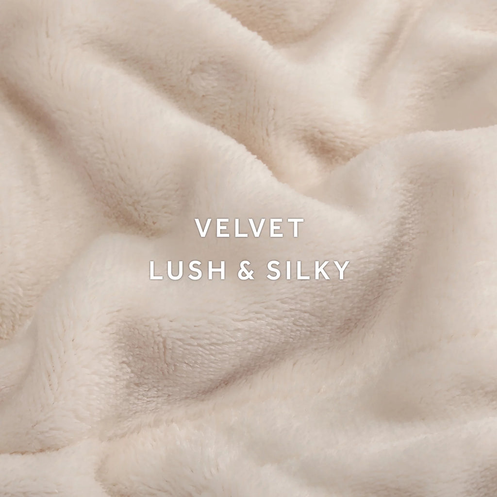 Twin Size Velvet Electric Heated Blanket O2879