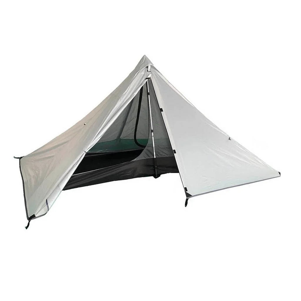 Gray White Waterproof Camping Tent Z737