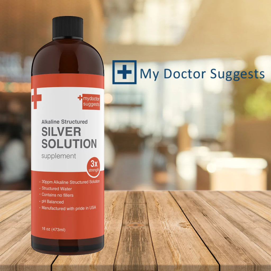 16 oz 30ppm Colloidal Silver Liquid Solution C1324