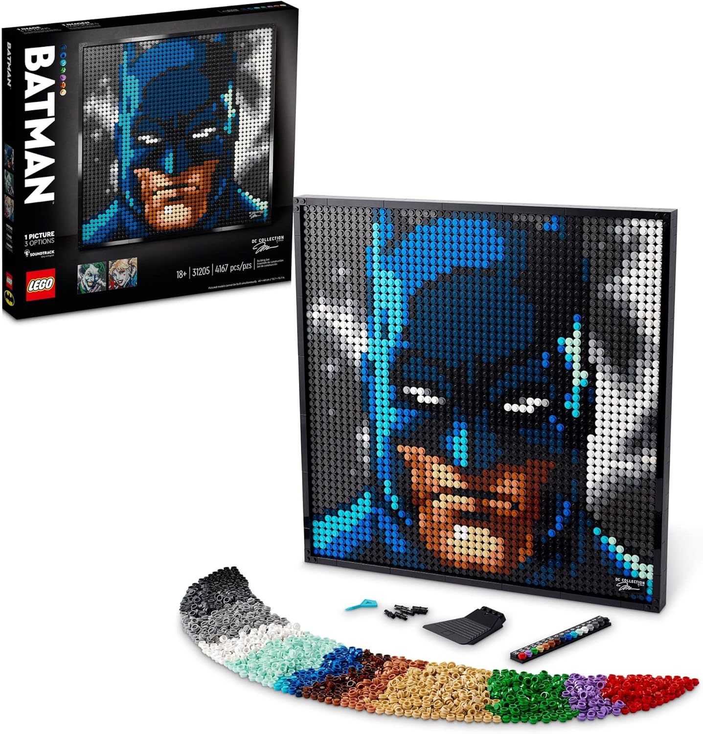 LEGO Art Batman Collection 31205 Building Blocks A692
