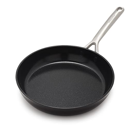 Black 10" Healthy Ceramic Nonstick Frying Pan U741