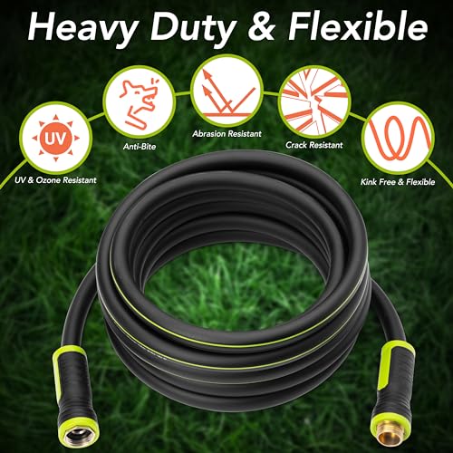 Heavy Duty 3ft x 5/8" Garden Hose with Spray Nozzle P694