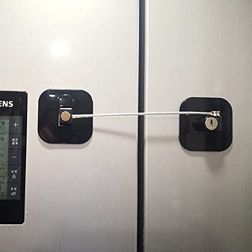4 Pack Refrigerator Lock with Keys T7988