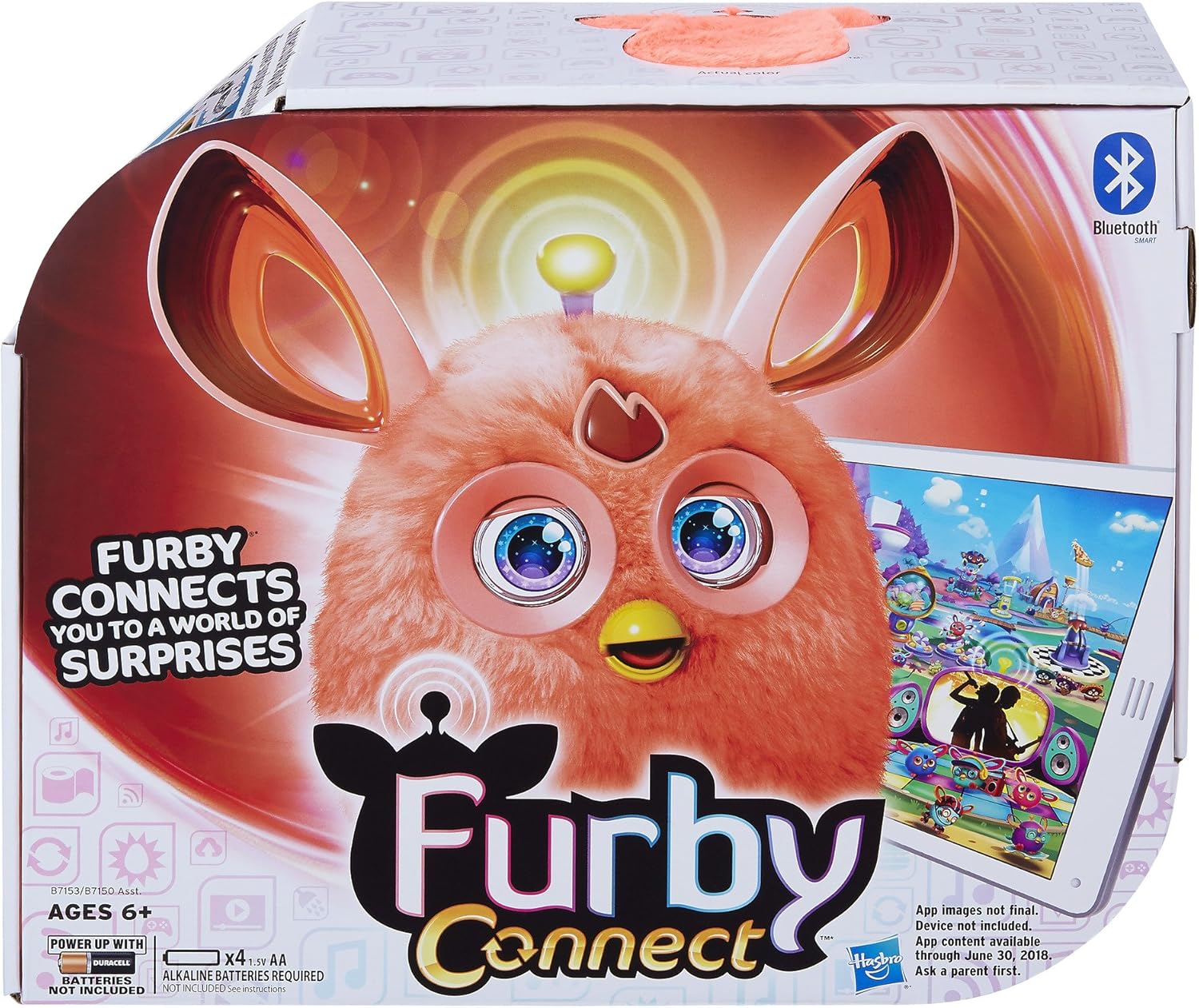 Orange Furby Connect Friend P447