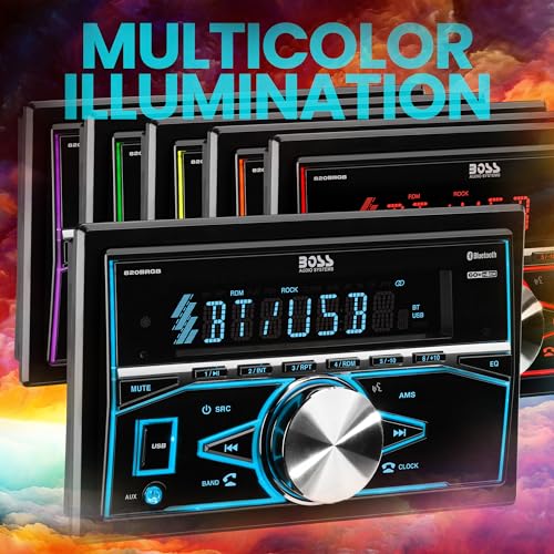 Double Din Bluetooth Car Stereo with AM/FM Radio Receiver U591