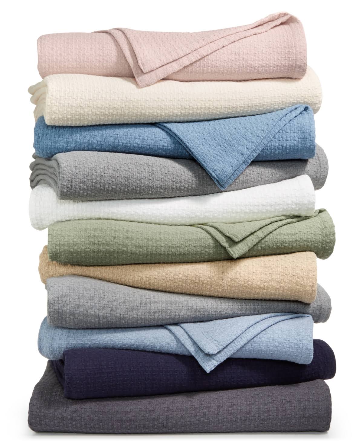 100% Cotton Full/Queen Blanket - White C773960