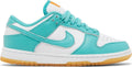 Teal Zeal White Washed Teal Kumquat Women's Dunk Low T13156