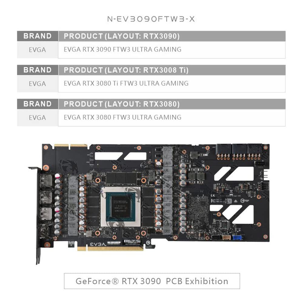 Copper Water Cooling GPU Water Block C223