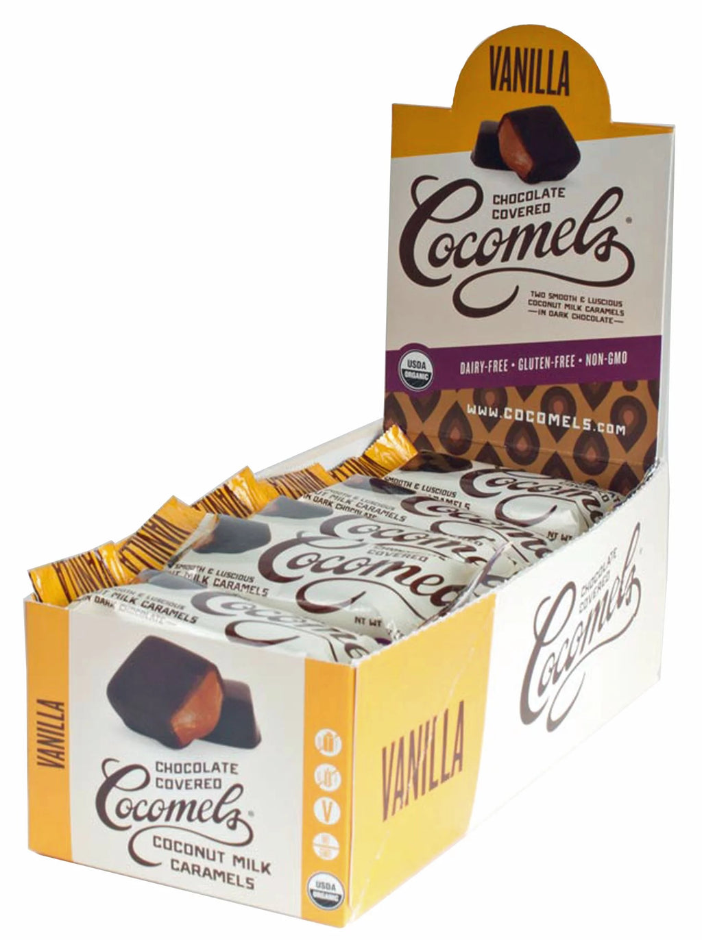 1 Oz Each Vanilla Coconut Milk Caramels, 15 pack M271889