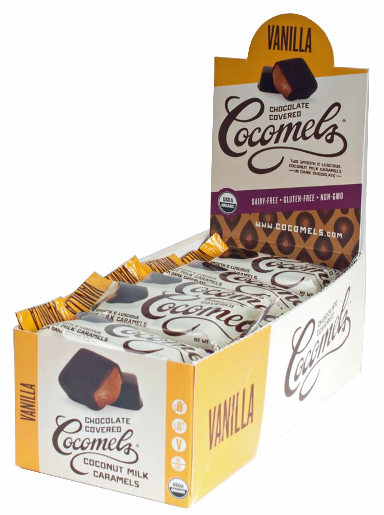 1 Oz Each Vanilla Coconut Milk Caramels, 15 pack M271889