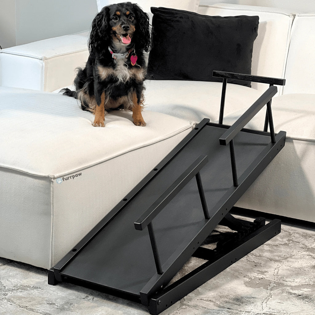 Adjustable 10" to 20" Anti Slip Pet Ramp for Couch S3970