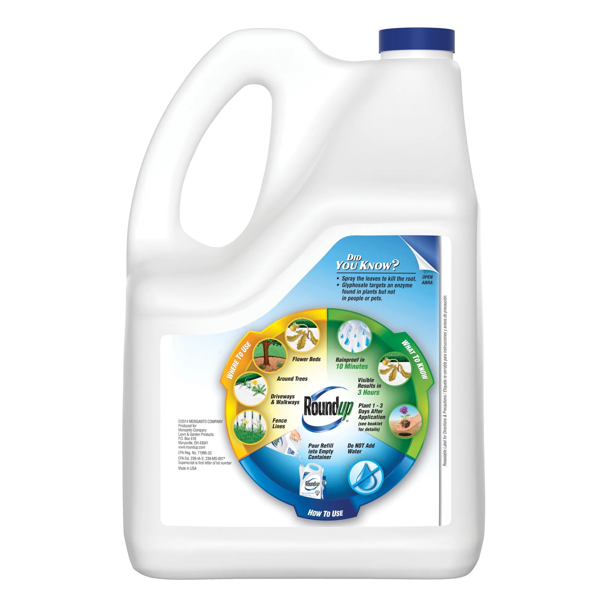 1.25 gal. Weed & Grass Killer Refill M8911