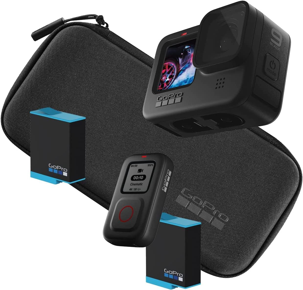 HERO9 Black Bundle with Remote, Spare Battery, and Carrying Case J753048
