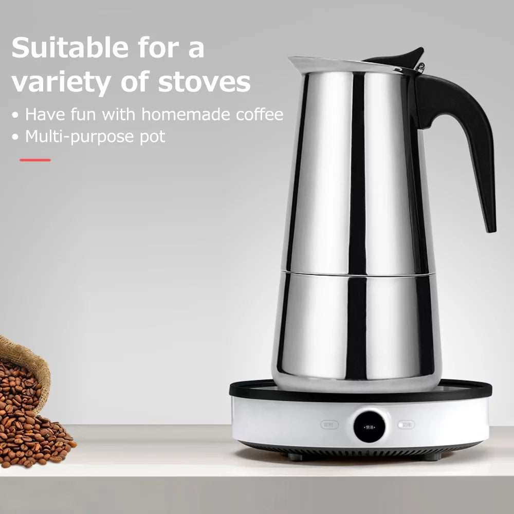 Stainless Steel Electric Coffee Maker N5209
