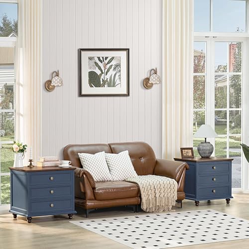 Coffee Table Set of 3 with Charging Station and Hidden Storage F63964