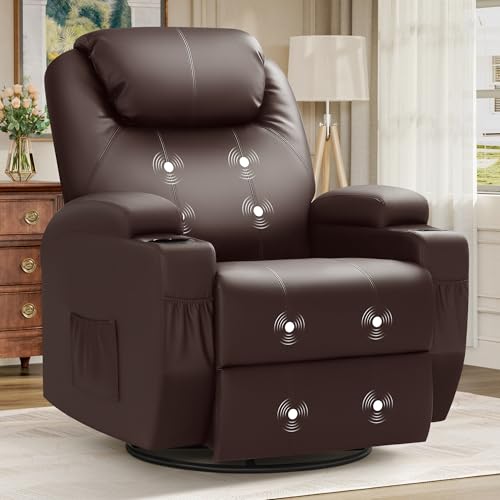 Black PU Leather Power Lift Recliner Chair with Massage O440
