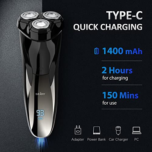 Cordless Washable Rechargeable Electric Razor A325690
