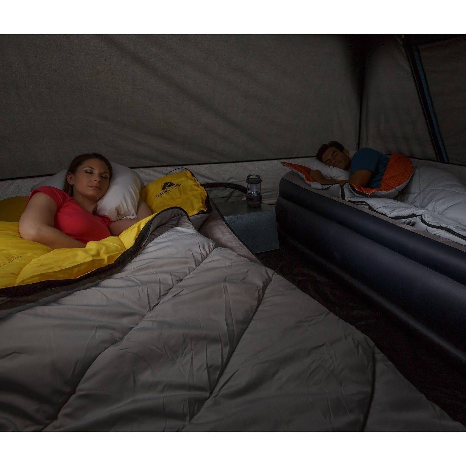 10-Person Dark Rest Instant Cabin Tent L12324