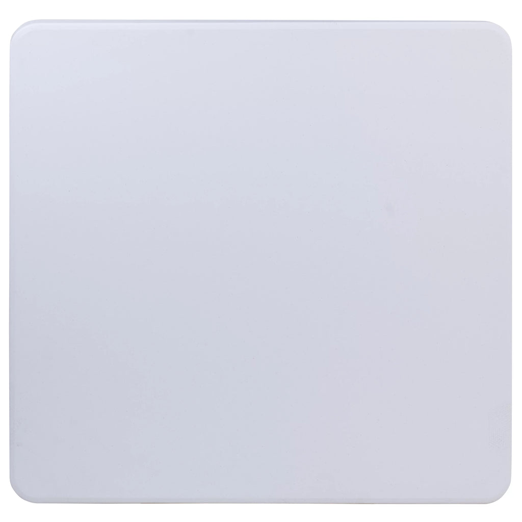 2.81-Foot Square Granite White Plastic Folding Table X71370