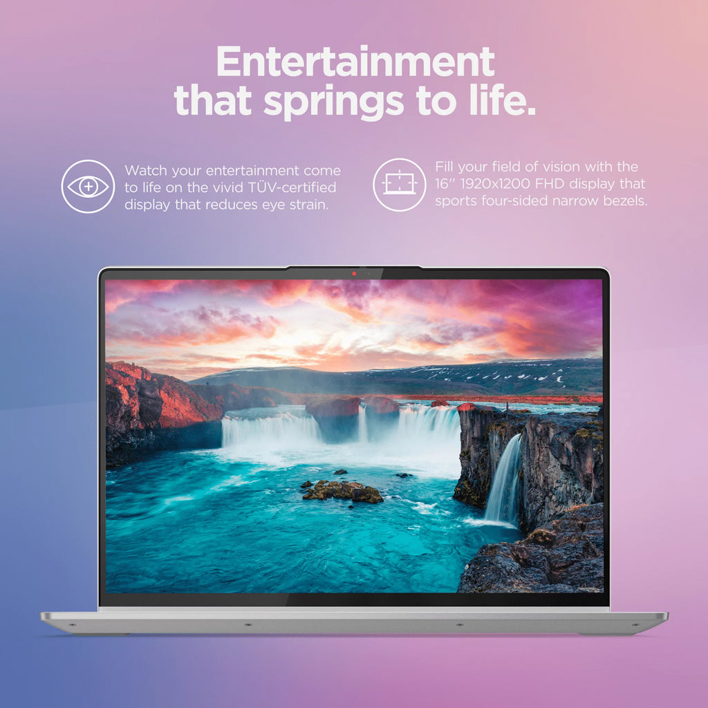 16" WUXGA IPS Touchscreen Laptop, Intel Core i7-1255U, 8GB RAM, 512GB SSD, Windows 11 Home, Cloud Grey Y2609