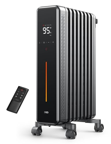 1500W Oil Filled Radiator Heater with Remote Control H23905