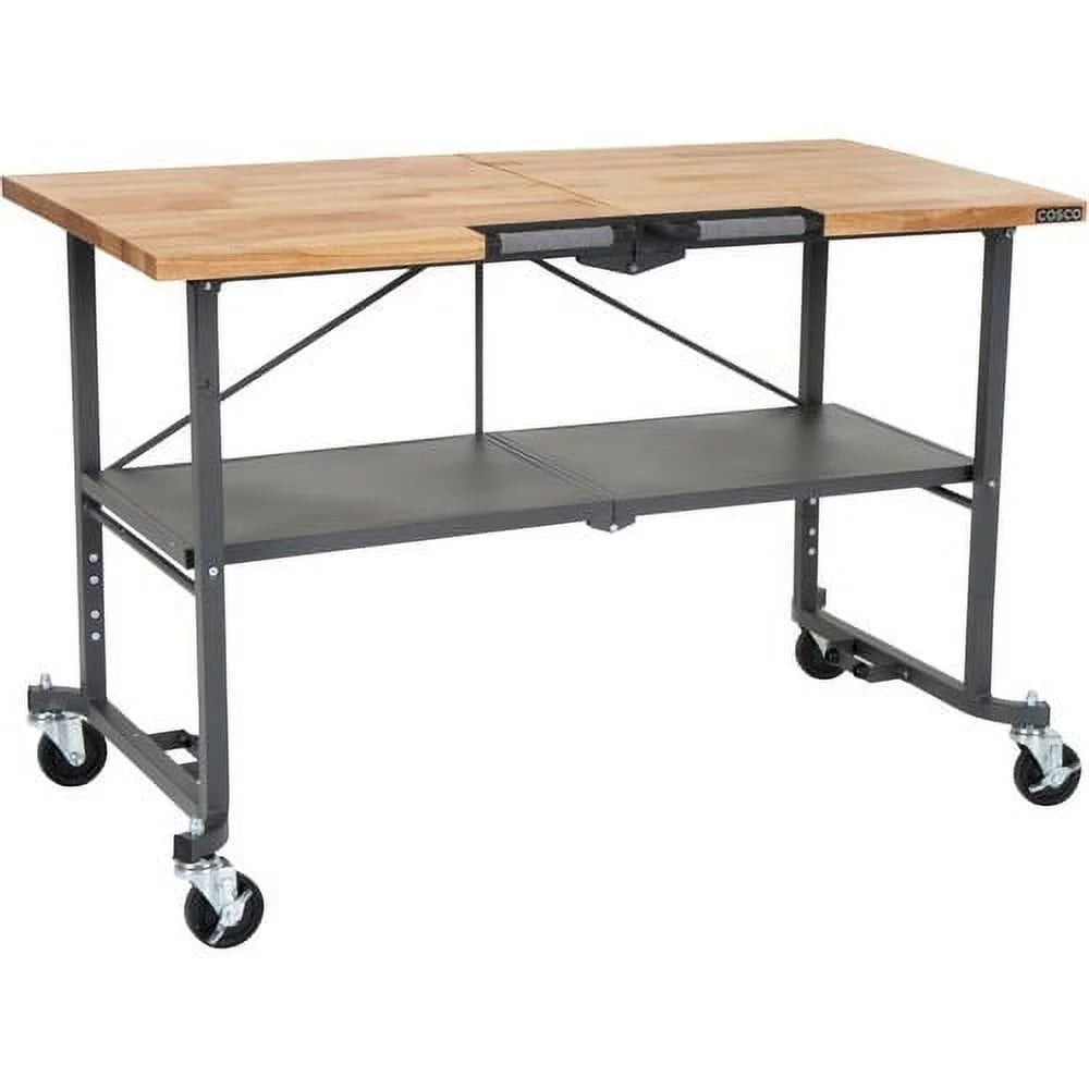 52" x 34.80" Gray Portable Workbench A762938