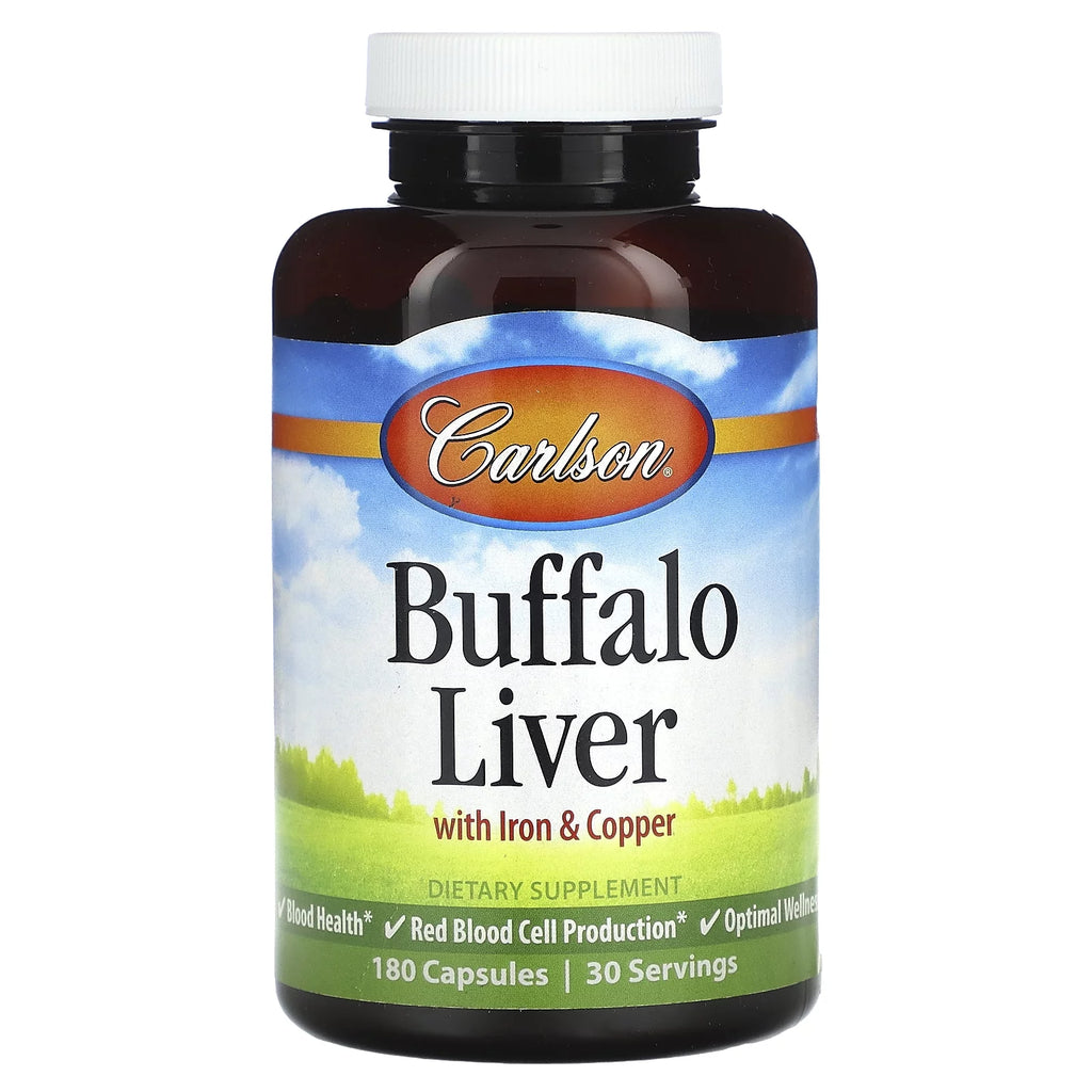 Buffalo Liver 180 Capsules N7224