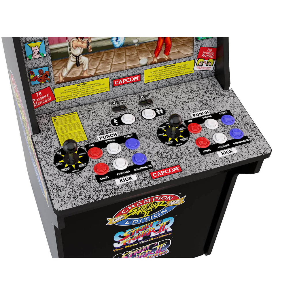 Street Fighter II Arcade Cabinet A2028