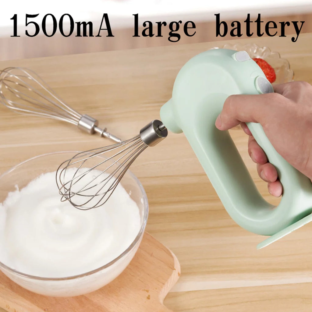 Rechargeable Stainless Steel Hand Mixer J652