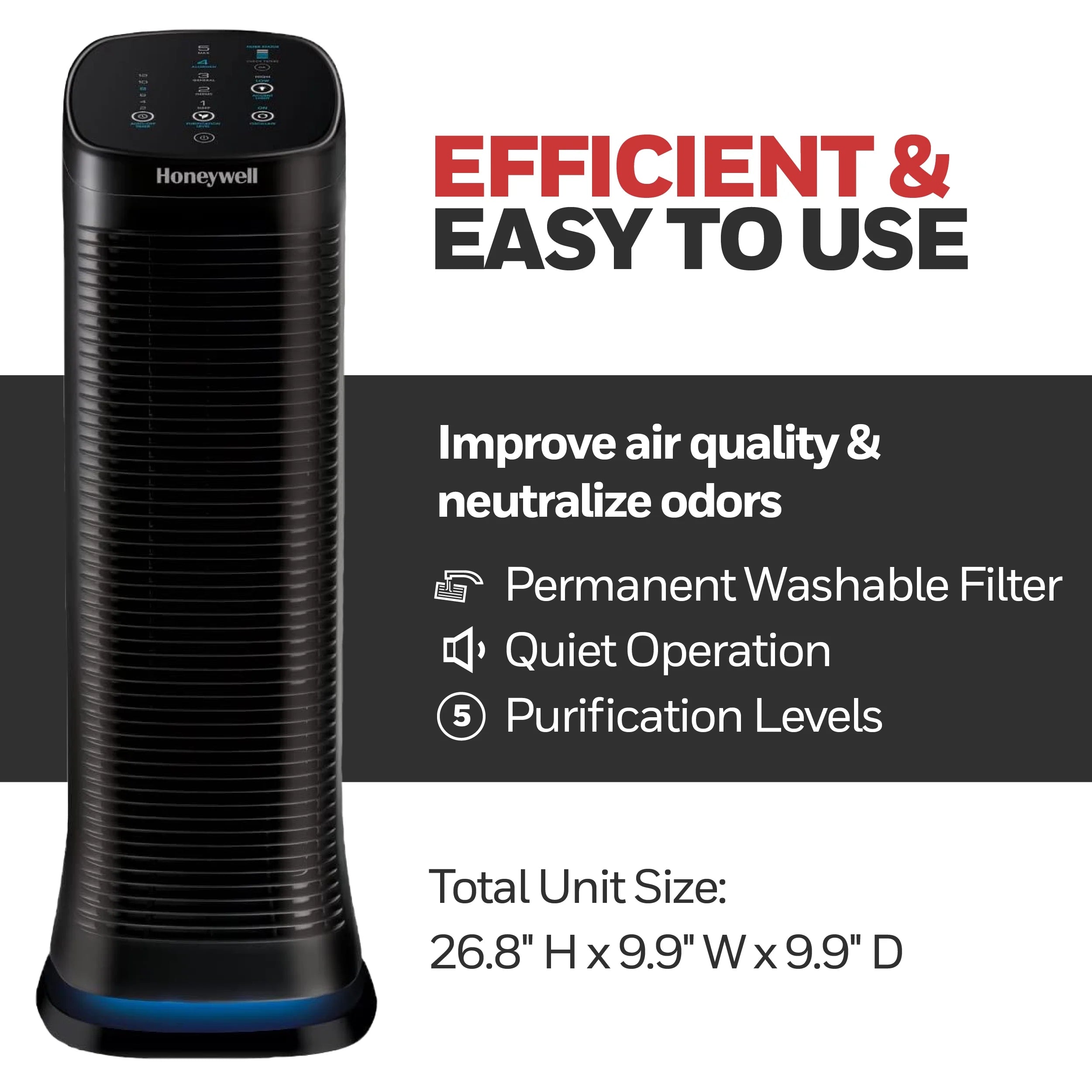 Air Purifier with Washable Filter C276
