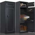 Grey Metal Gun Safe with Digital Keypad G4985