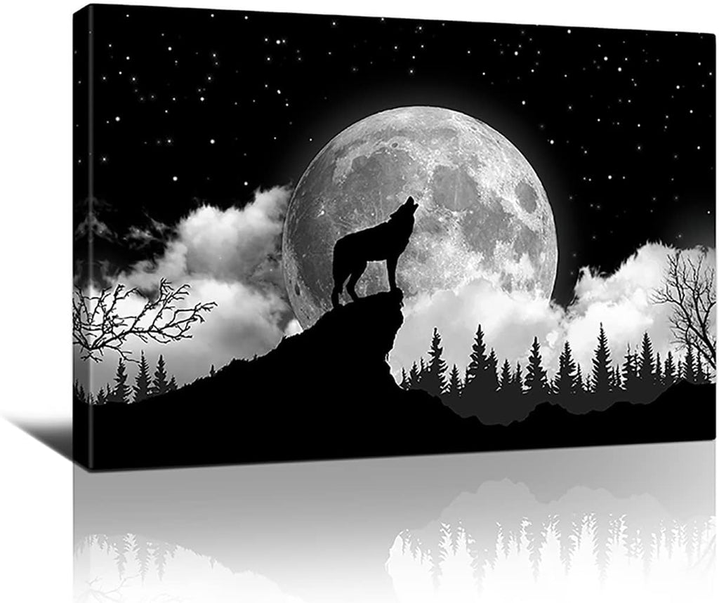 16x24 Inch Framed Canvas Print Wall Art M3980