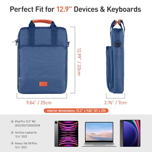 Black 9-11 Inch Tablet Sleeve Bag with Shoulder Strap H659681