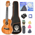 Concert Ukulele 23 Inch KOA Wood with Gig Bag I261959