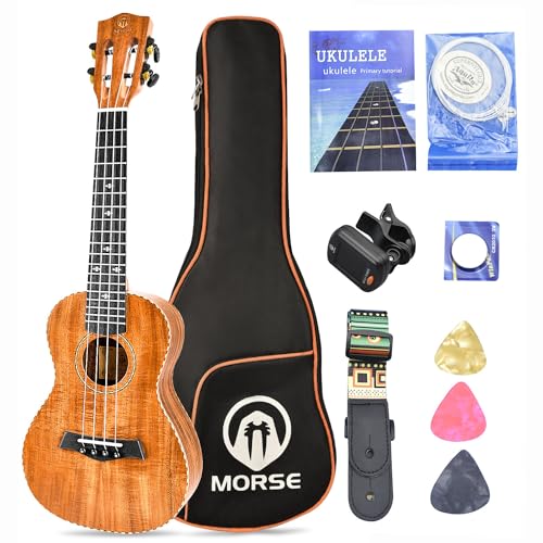 Concert Ukulele 23 Inch KOA Wood with Gig Bag I261959