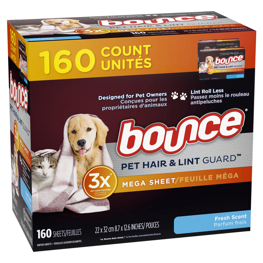 160 Ct Fresh Scent Dryer Sheets I368