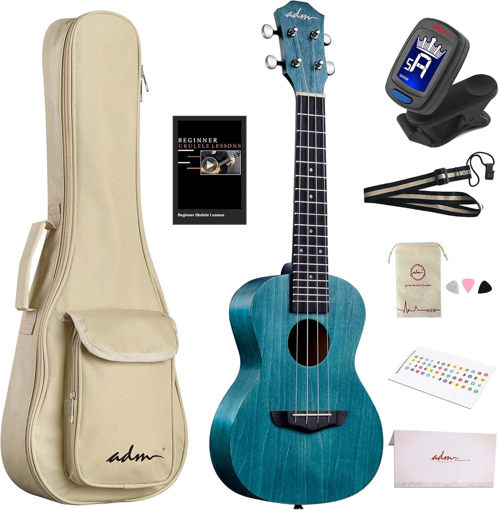 Blue Mahogany Concert Ukulele B3179
